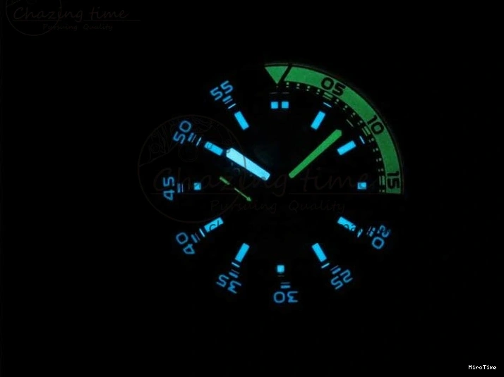 MIROTIME 0117 Aquatimer Chrono IW376702 SS BLS 1:1 Best Edition Black Dial on Black Rubber Strap A WellDesigned 7105